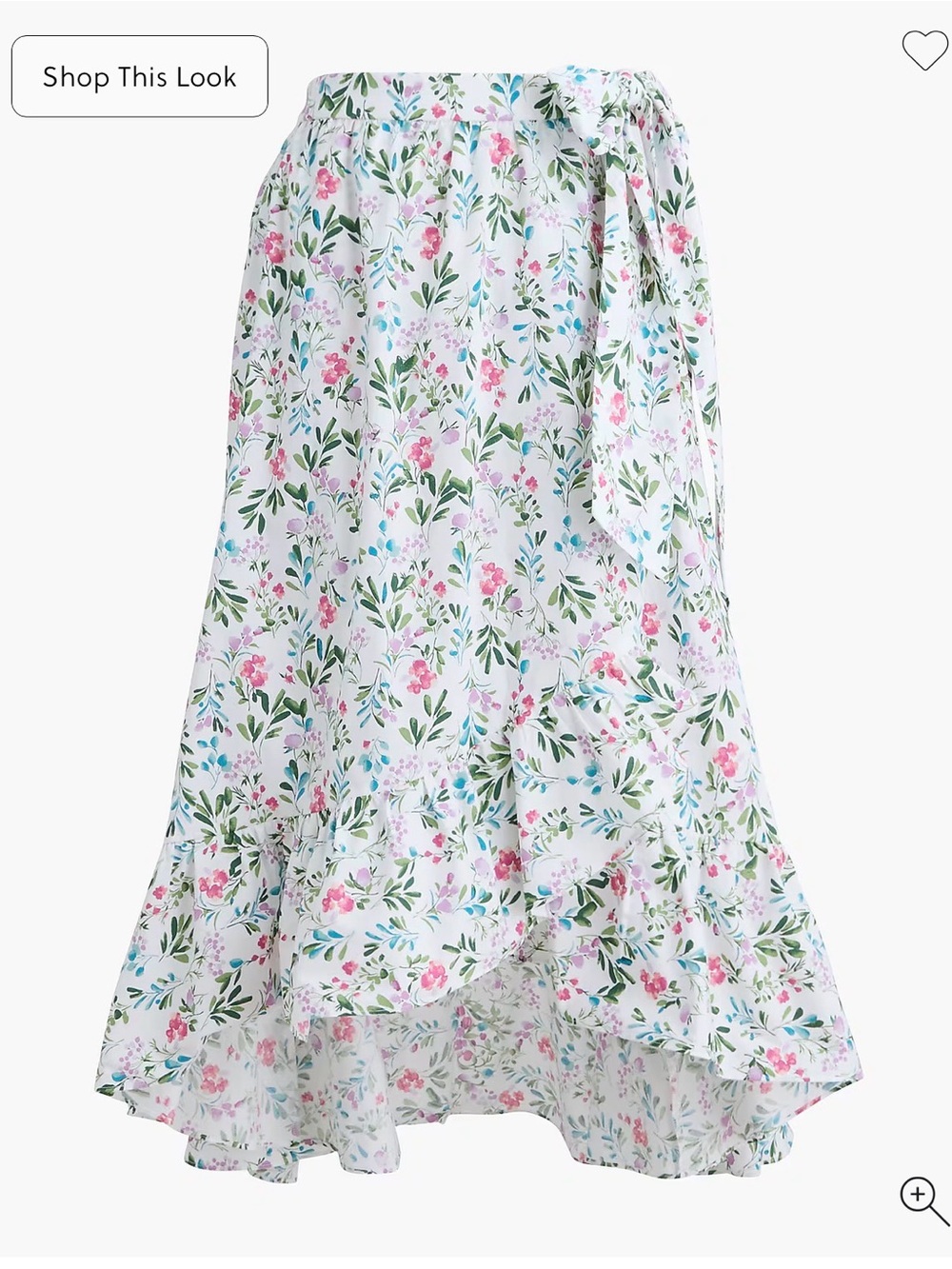 J. Crew Wrap Skirt